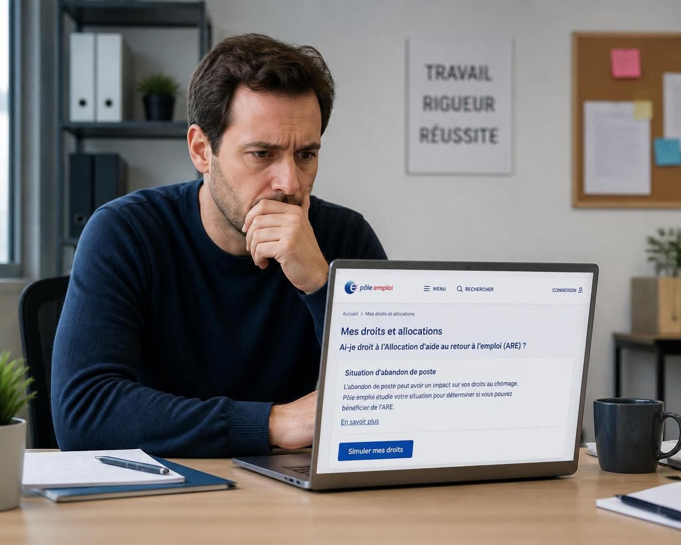 découvrez si l'abandon de poste ouvre toujours droit aux allocations chômage et quelles sont les conditions légales en vigueur.