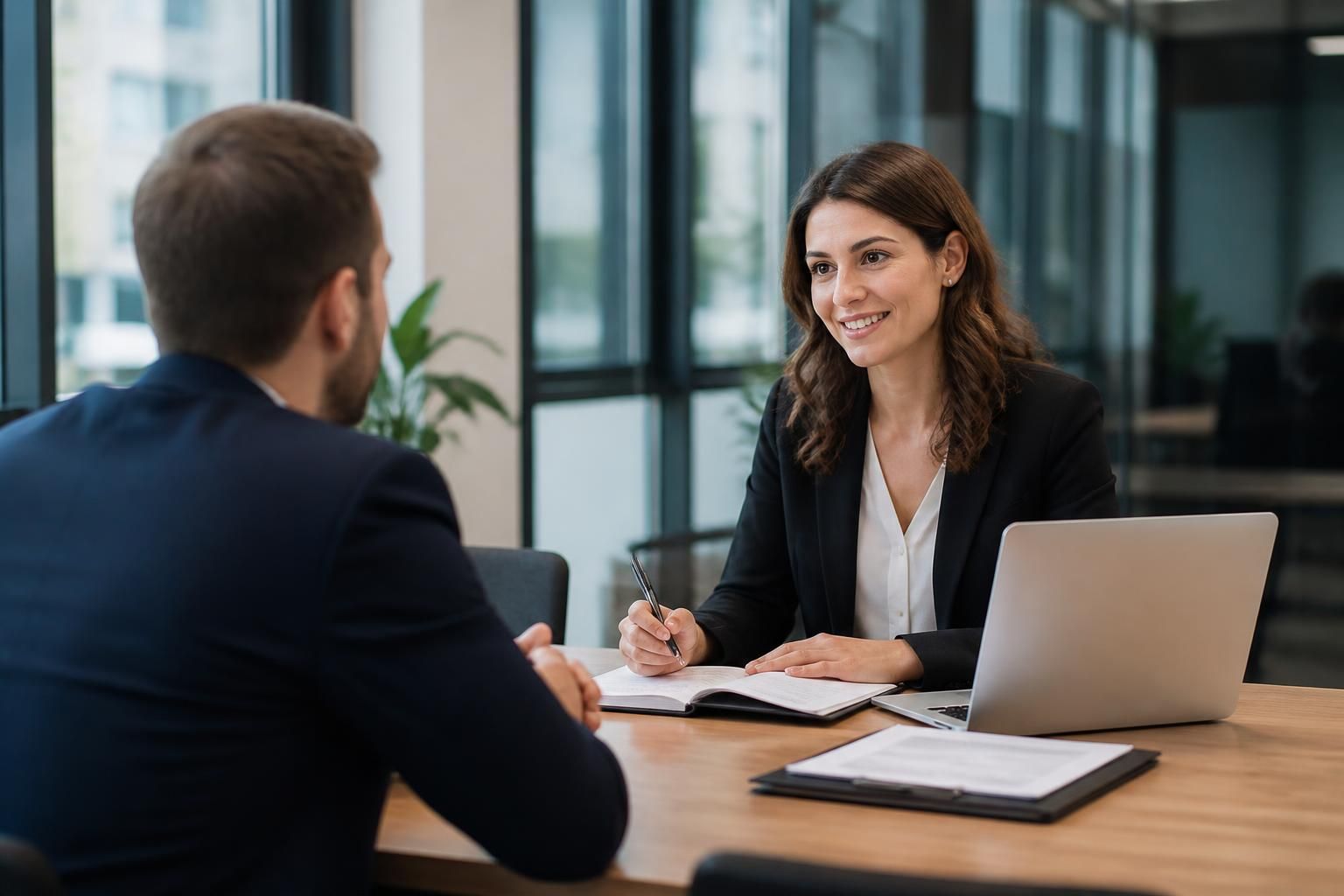préparez votre entretien d'embauche avec notre guide complet : découvrez 40 questions fréquentes et leurs réponses pour réussir et impressionner les recruteurs.