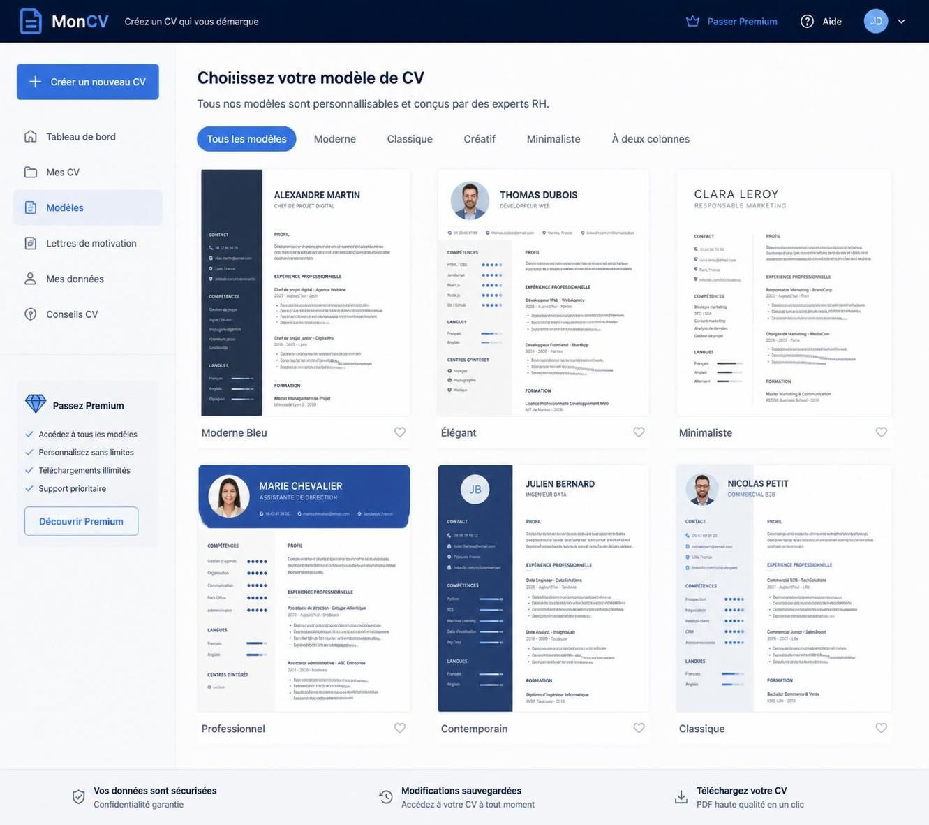 découvrez notre avis complet sur mon cv parfait, le créateur de cv en ligne : fonctionnalités, facilité d'utilisation et efficacité pour vous aider à créer un cv professionnel et attractif.