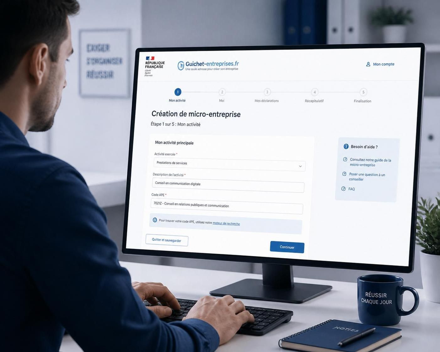 découvrez comment vous inscrire facilement comme auto-entrepreneur sur le portail officiel de l'urssaf et lancez votre activité en toute simplicité.