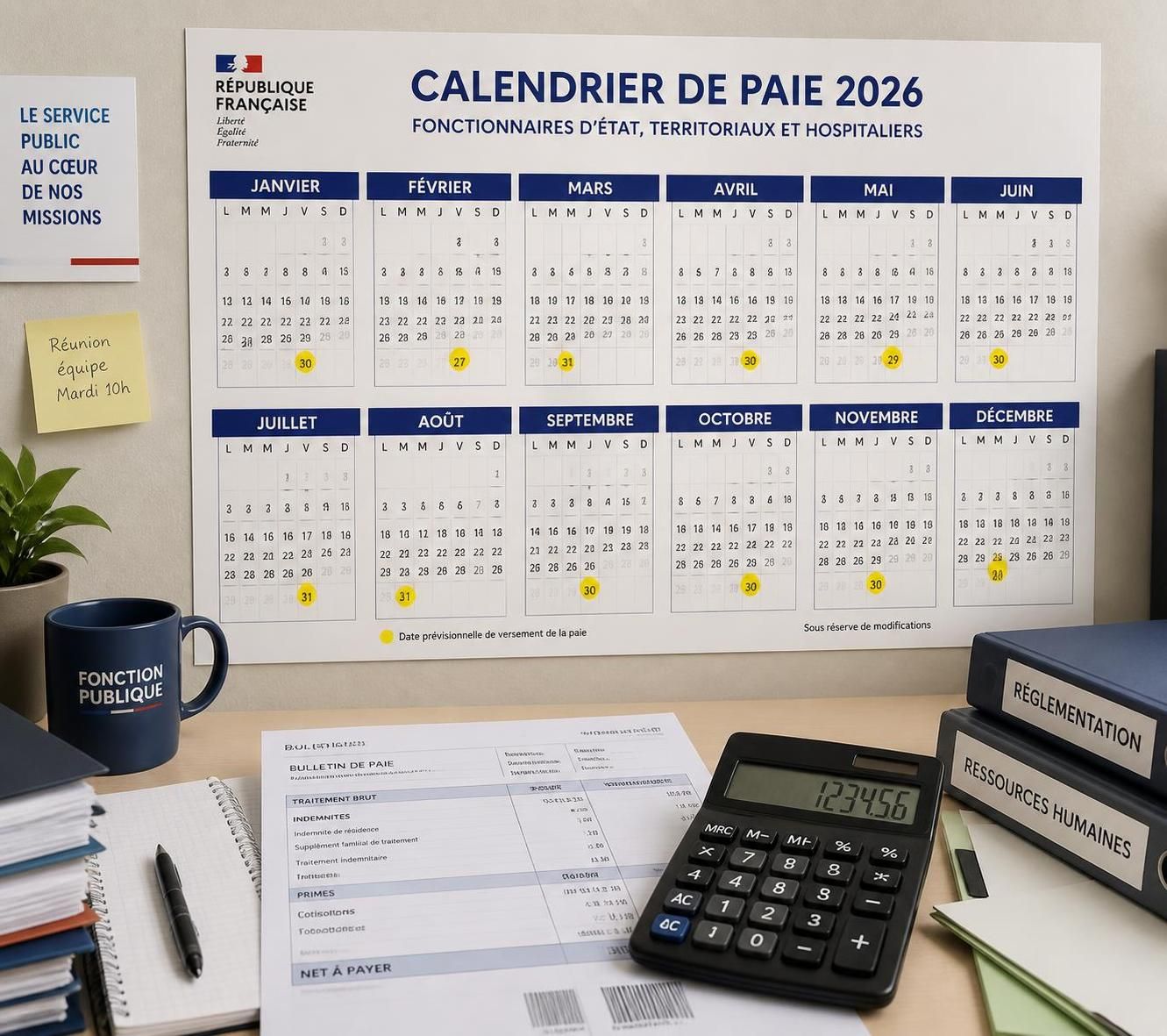 découvrez le calendrier de paie 2026 des fonctionnaires ainsi que les montants des salaires. toutes les informations essentielles pour bien gérer vos revenus.